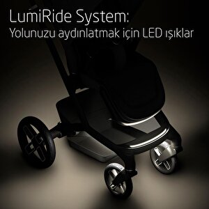 Maxi-cosi Fame-pebble 360 Pro Portbebeli Led Işıklı Entegre Telefon Şarj Üniteli Premium Bebek arabası Twillic Black