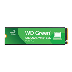 Wd Green 2tb Sn3000 Wds200t4g0e 5000mb/s Pcie Gen4 X4 Nvme 2280 M.2 Ssd