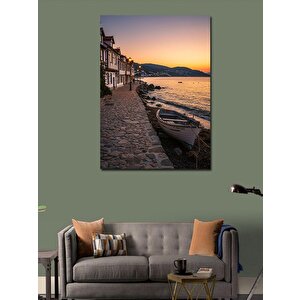 Kanvas Tablo Akşamüstü Sahil Sokakları 50x70 cm
