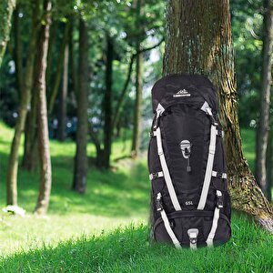 Quickup Hiking Sırt Çantası 65 Litre-Si̇yah