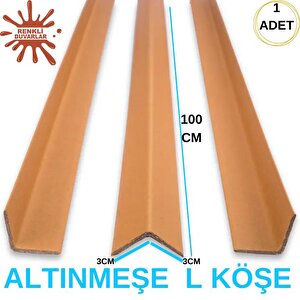 100cm Atc Kahve Altınmeşe L Köşe Duvar Çitası Kapama Çıtası Duvar Lambirisi Paneli Kapama L Köşesi