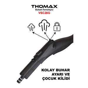 Buharlı Temizleyici Buharlı Temizlik Makinesi