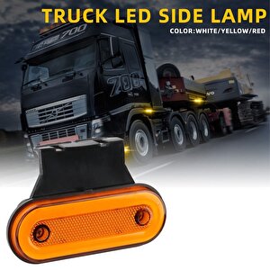 Side Marker Kasa Lambası - Sarı 24v 3w Çakarlı Adet / Laam446