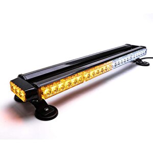 Çakar Lamba Çift Taraflı 54 Led Sarı-beyaz 12-24v/ Lapa526