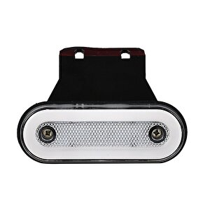 Side Marker Kasa Lambası - Beyaz 24v 3w Çakarlı Adet / Laam446-1