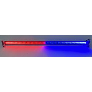 17 Fonksiyonlu Iç-dış Kullanımlı Çakar Lamba 104cm Kırmızı Mavi 12-30v / Lapa201