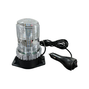 7 Fonksiyonlu Tepe Lambası Çakarlı Mıknatıslı Dikey Model 12-30v Kırmızı-mavi / Laik537-1