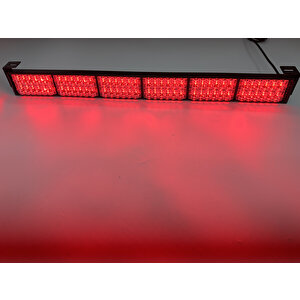 Çakar Lamba 21 Fonksiyonlu 68cm Kırmızı-kırmızı 12-30v / Lapa206