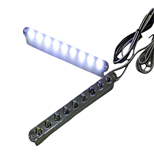 2x9 Ledli Panjur Çakar Lamba Beyaz 27w / Lapa183