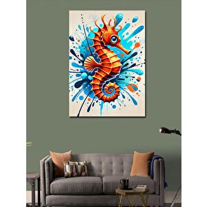 Kanvas Tablo Renkli Denizatı 70x100 cm