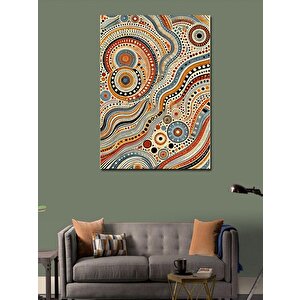 Kanvas Tablo Renkli Soyut Desenler 100x140 cm