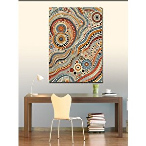 Kanvas Tablo Renkli Soyut Desenler 50x70 cm