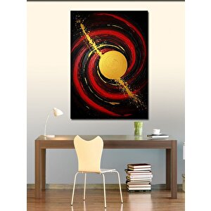 Kanvas Tablo Soyut Spiral Renk Deseni 50x70 cm