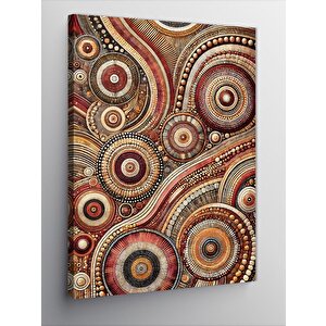 Kanvas Tablo Renkli Soyut Desenler 50x70 cm