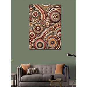 Kanvas Tablo Renkli Soyut Desenler 50x70 cm