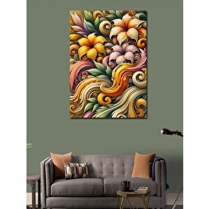 Kanvas Tablo Renkli Soyut Desenler 100x140 cm