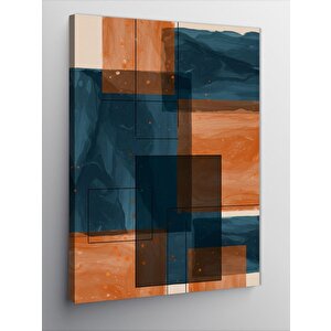 Kanvas Tablo Soyut Geometrik Renkler 50x70 cm