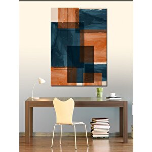 Kanvas Tablo Soyut Geometrik Renkler 50x70 cm