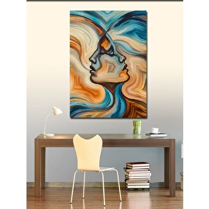Kanvas Tablo Renklerin Buluşması 50x70 cm
