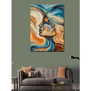 Kanvas Tablo Renklerin Buluşması 50x70 cm