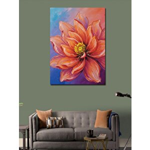 Kanvas Tablo Büyüleyici Lotus Çiçeği 100x140 cm