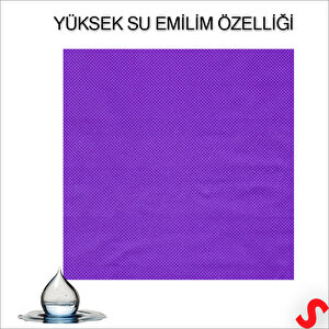 Mor Peçete - 33cm X 33cm - 20 Adet