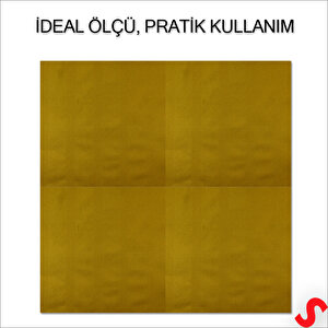 Altın Peçete - 33cm X 33cm - 20 Adet