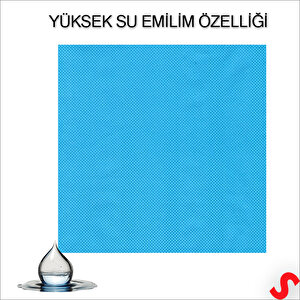 Mavi Peçete - 33cm X 33cm - 20 Adet