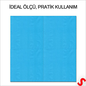 Mavi Peçete - 33cm X 33cm - 20 Adet