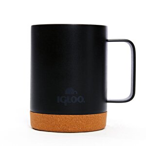 Igloo Cork Mug 350ml-Si̇yah