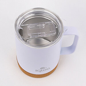 Igloo Cork Mug 350ml-Beyaz