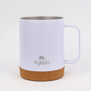 Igloo Cork Mug 350ml-Beyaz