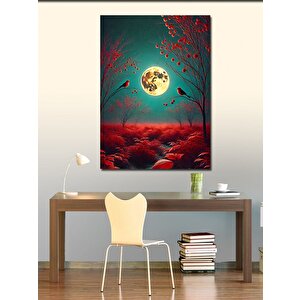 Kanvas Tablo Ay Işığında Orman 100x140 cm