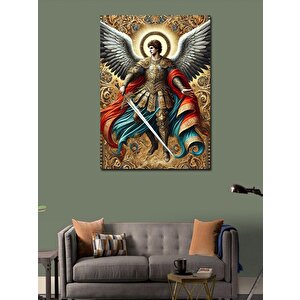 Kanvas Tablo Melek Savaşçı Ve Kılıç Gücü 50x70 cm