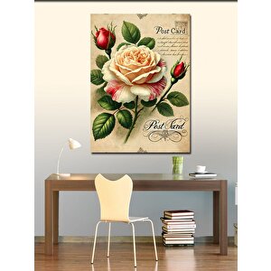 Kanvas Tablo Pastoral Gül Posteri 100x140 cm