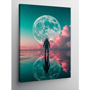 Kanvas Tablo Ayışığında Silüet 100x140 cm