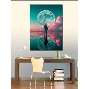 Kanvas Tablo Ayışığında Silüet 100x140 cm