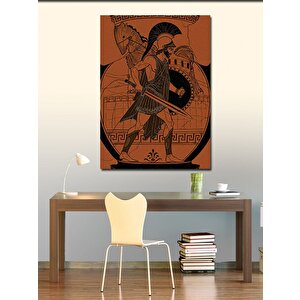 Kanvas Tablo Antik Yunan Askeri 70x100 cm