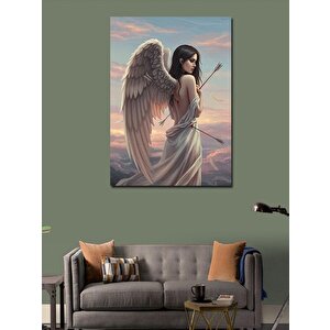 Kanvas Tablo Melek Ve Umut Veren Kanatlar 100x140 cm