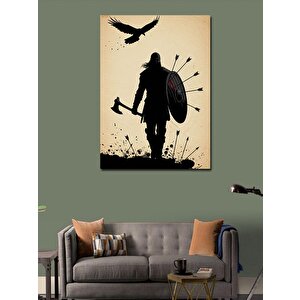 Kanvas Tablo Savaşçı Viking 50x70 cm