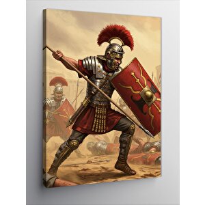 Kanvas Tablo Roma Askeri Ve Savaş Sahnesi 50x70 cm