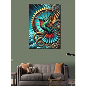 Kanvas Tablo Dişli Kolibri Kuşu 70x100 cm