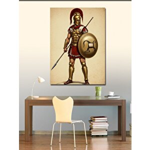 Kanvas Tablo Antik Yunan Askeri 50x70 cm