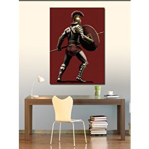 Kanvas Tablo Roma Savaşçısı Ve Gücü 70x100 cm