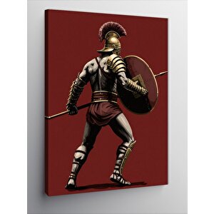 Kanvas Tablo Roma Savaşçısı Ve Gücü 100x140 cm