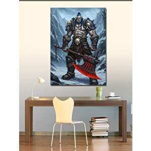 Kanvas Tablo Savaşçı Ve Buz 50x70 cm