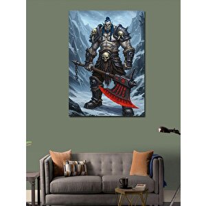 Kanvas Tablo Savaşçı Ve Buz 50x70 cm