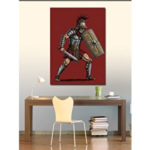Kanvas Tablo Roma Askeri Çizimi 50x70 cm