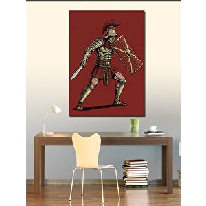 Kanvas Tablo Roma Askeri Portresi 50x70 cm