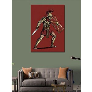 Kanvas Tablo Roma Askeri Portresi 50x70 cm